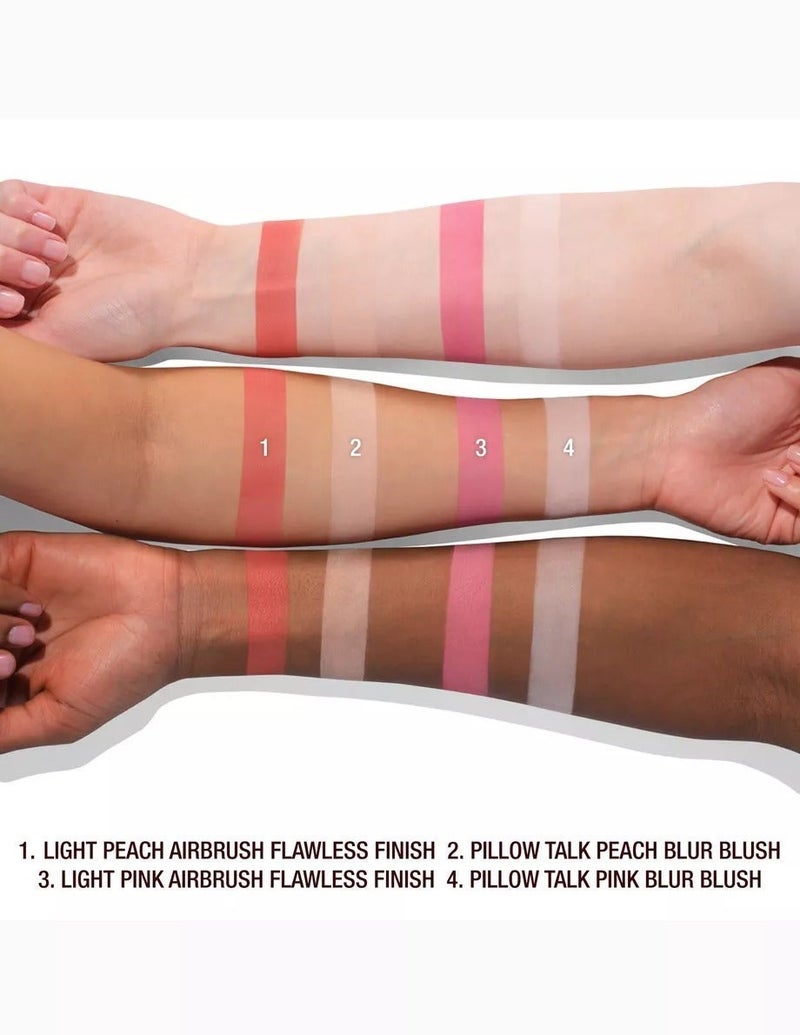 Charlotte Tilbury FLAWLESS PEACH Beauty Soulmates Brighten Blush Powder Palette - Image 3